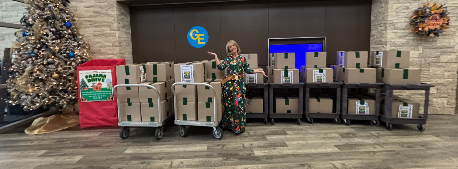 GE Collects 5,000 Books for Fill the Bus