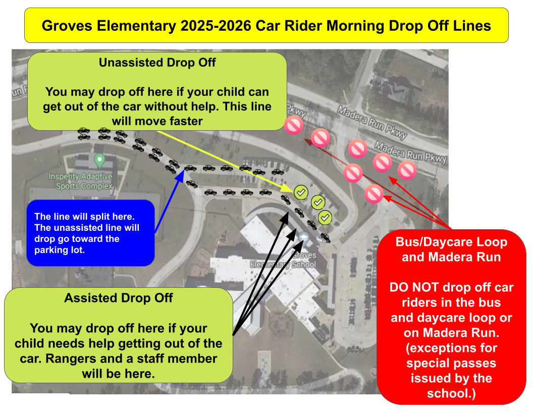 arrival 2025-2026 Car Rider Arrival Lines