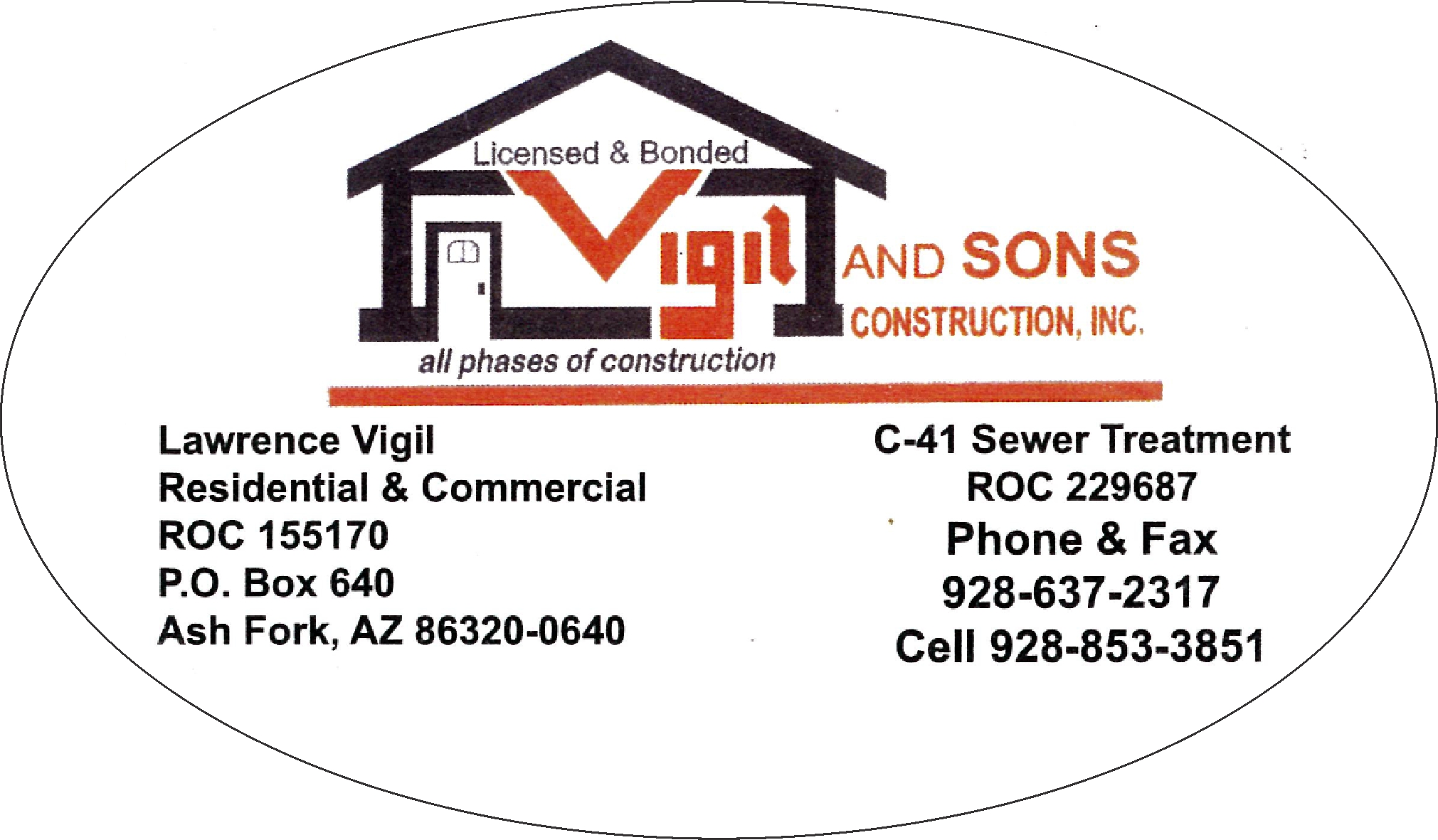 Vigil and Sons logo picture