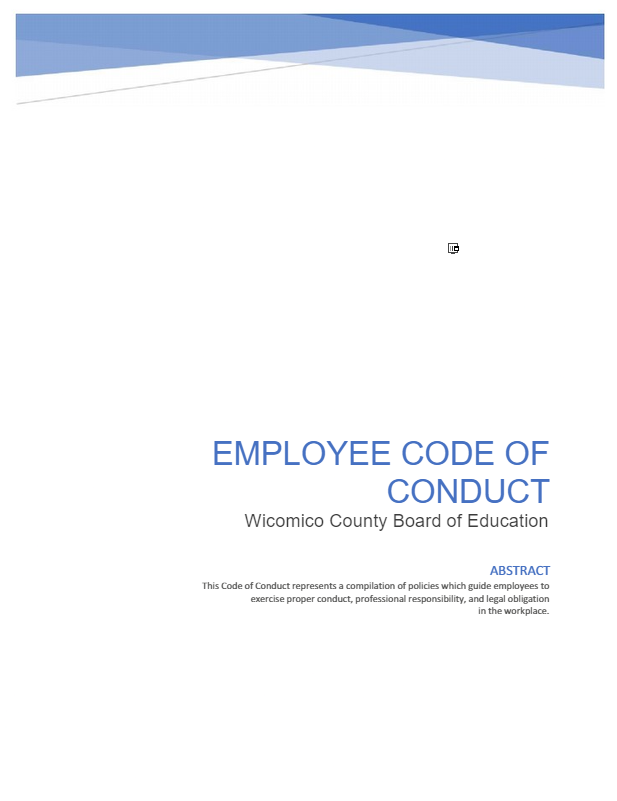 EMPLOYEE CODE OF CONDUCT