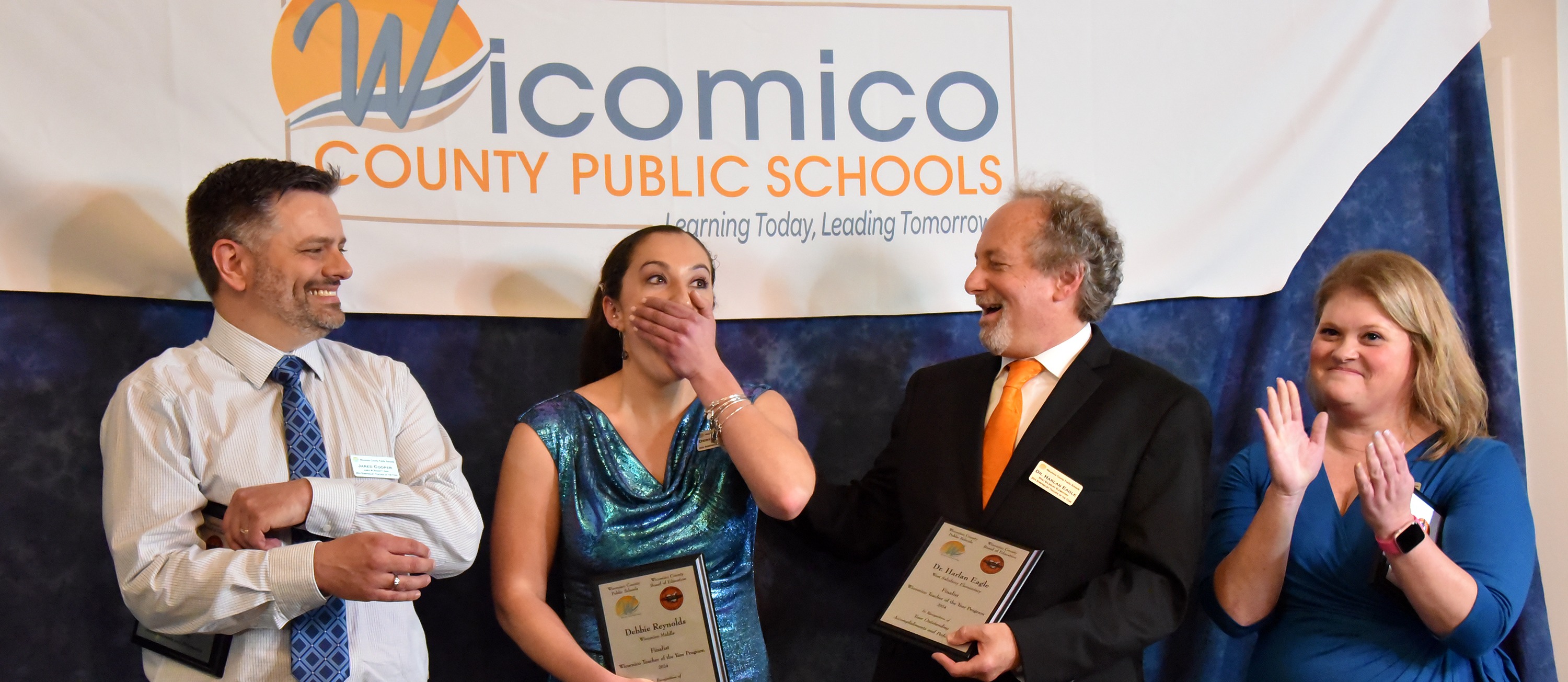 Wicomico Teacher of the Year named, photo of four finalists including winner