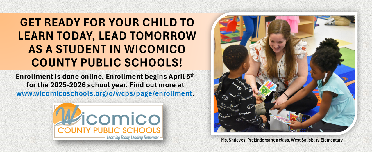 Enrollment for 2025-2026 opens online April 5