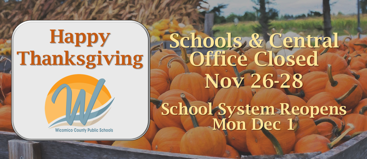 Thanksgiving Break dates