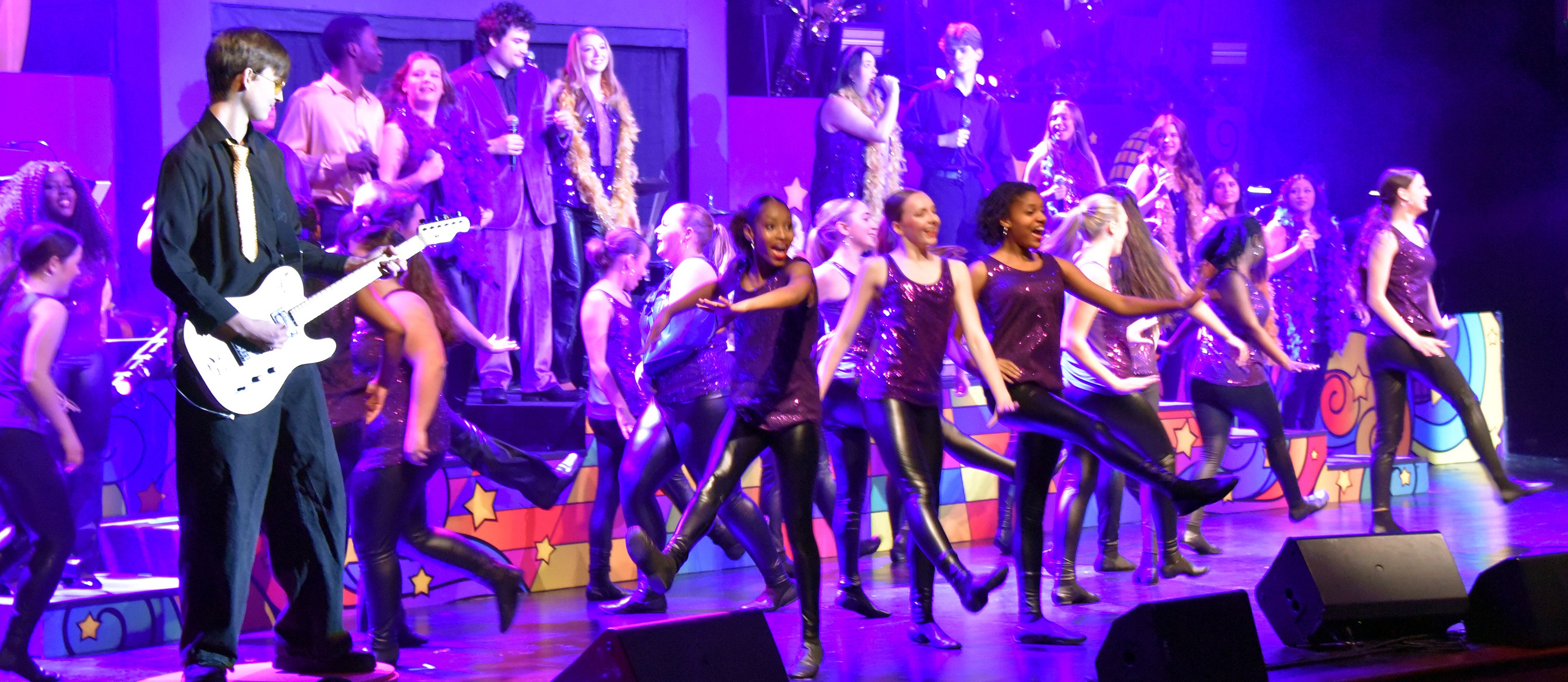 Photo of the 2026 JMB Rock &amp; Roll Revival, dancers and singers