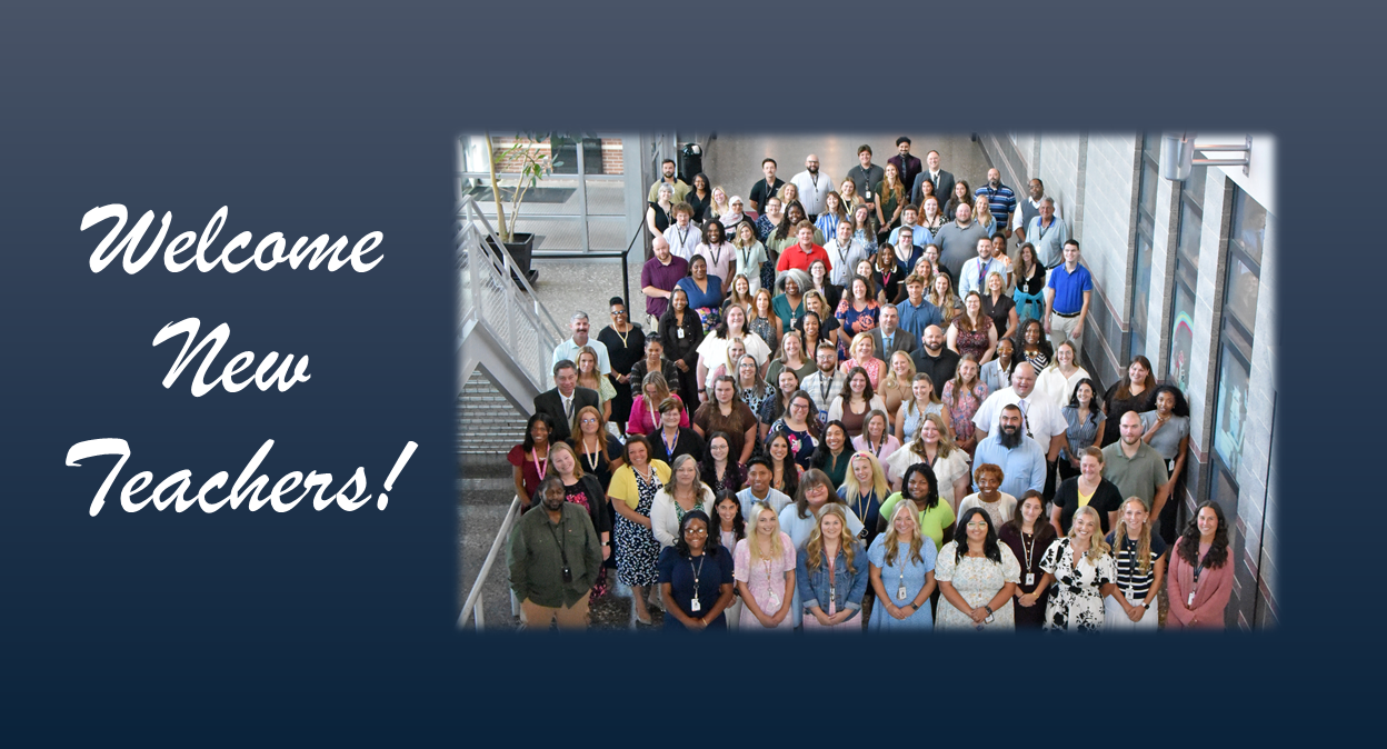 welcome new teachers photo