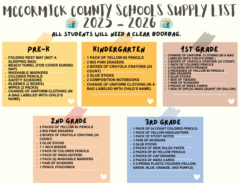 supply list 1