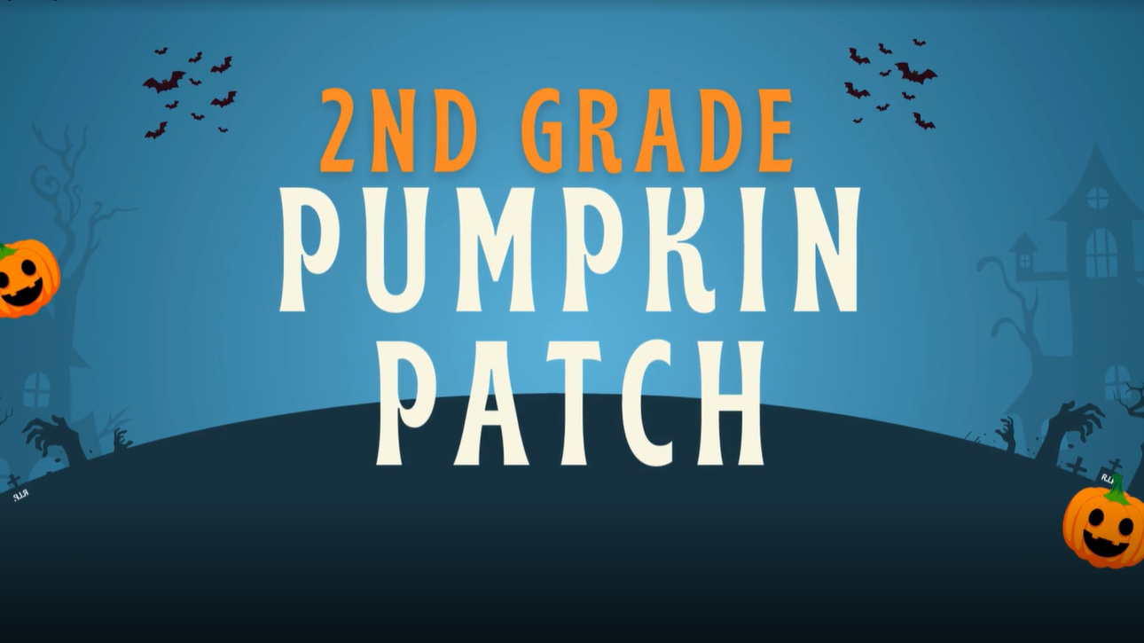 2nd grade pumpkin patch