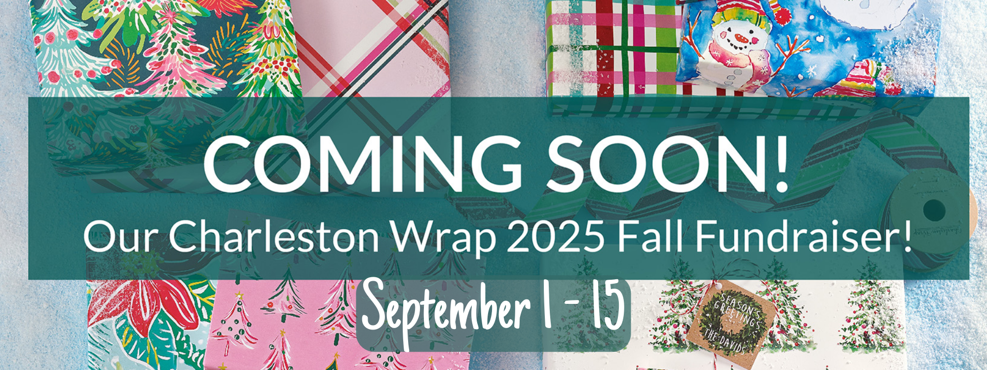 Charleston Wrap Fundriaser