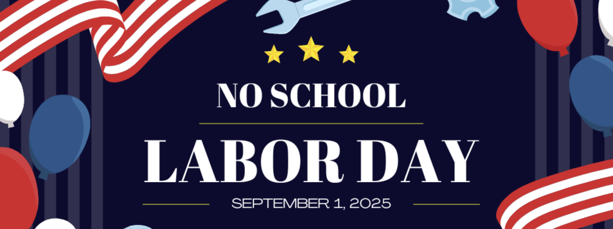 Labor Day - No school