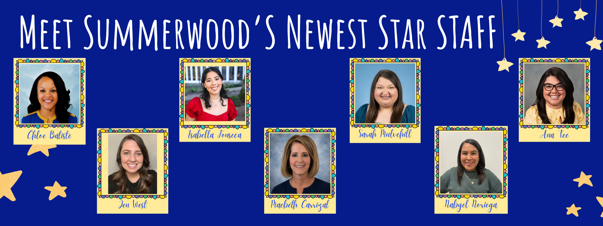 Summerwood New Staff