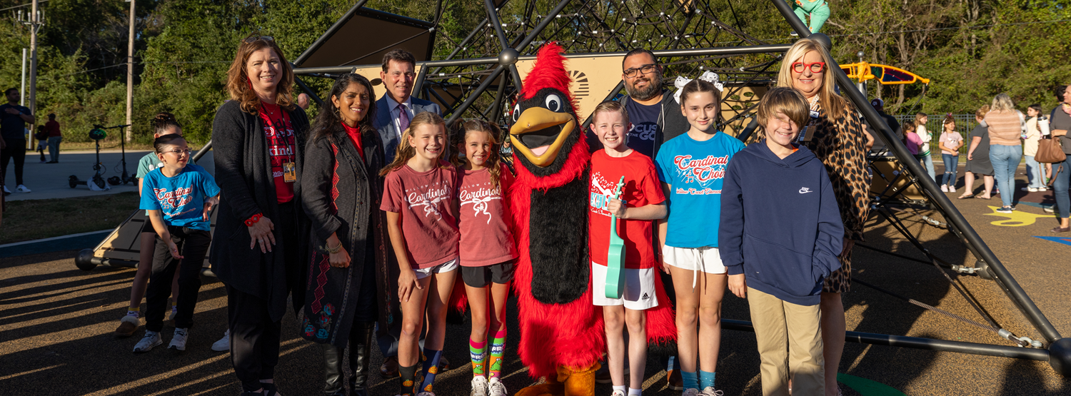 Playground Dedication