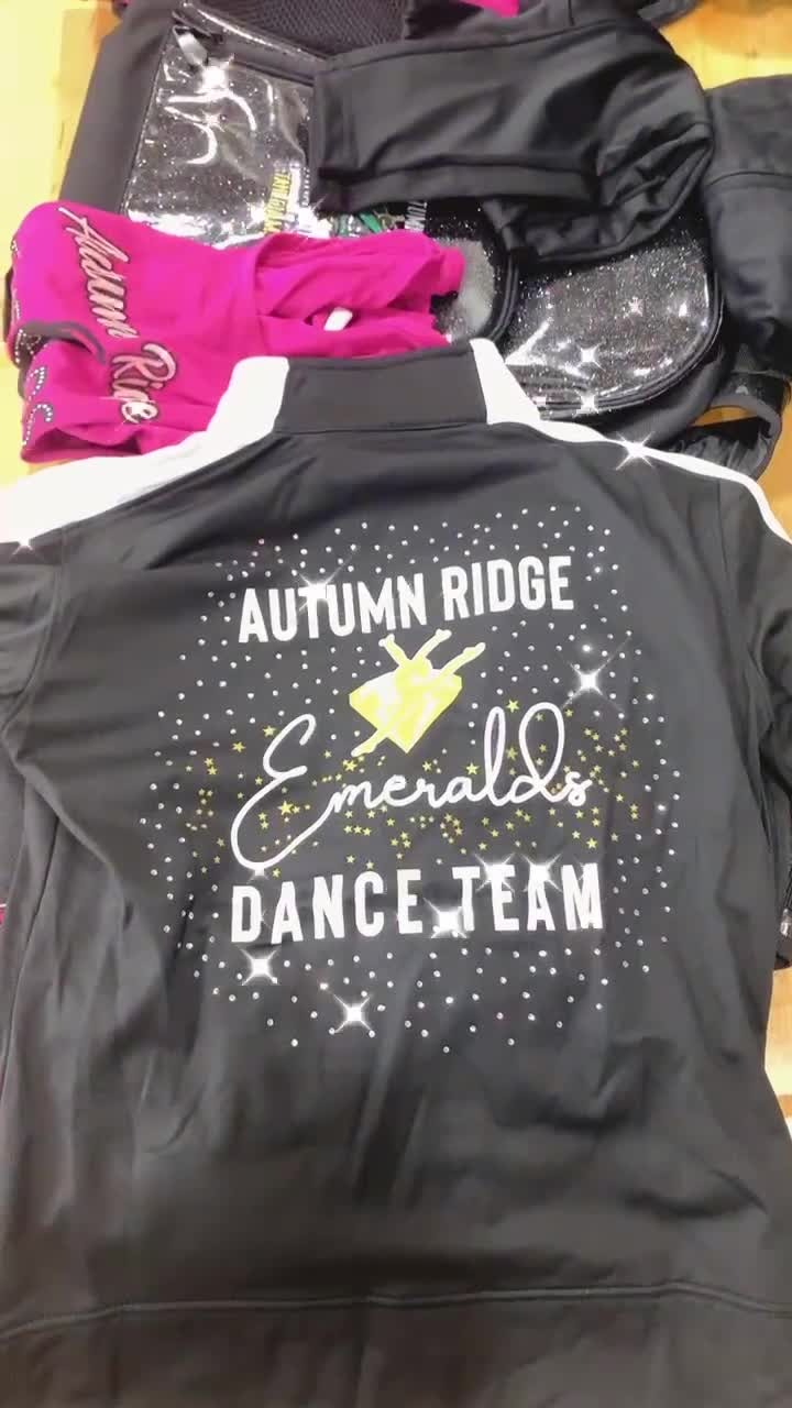 autumn ridge emeralds dance team jacket