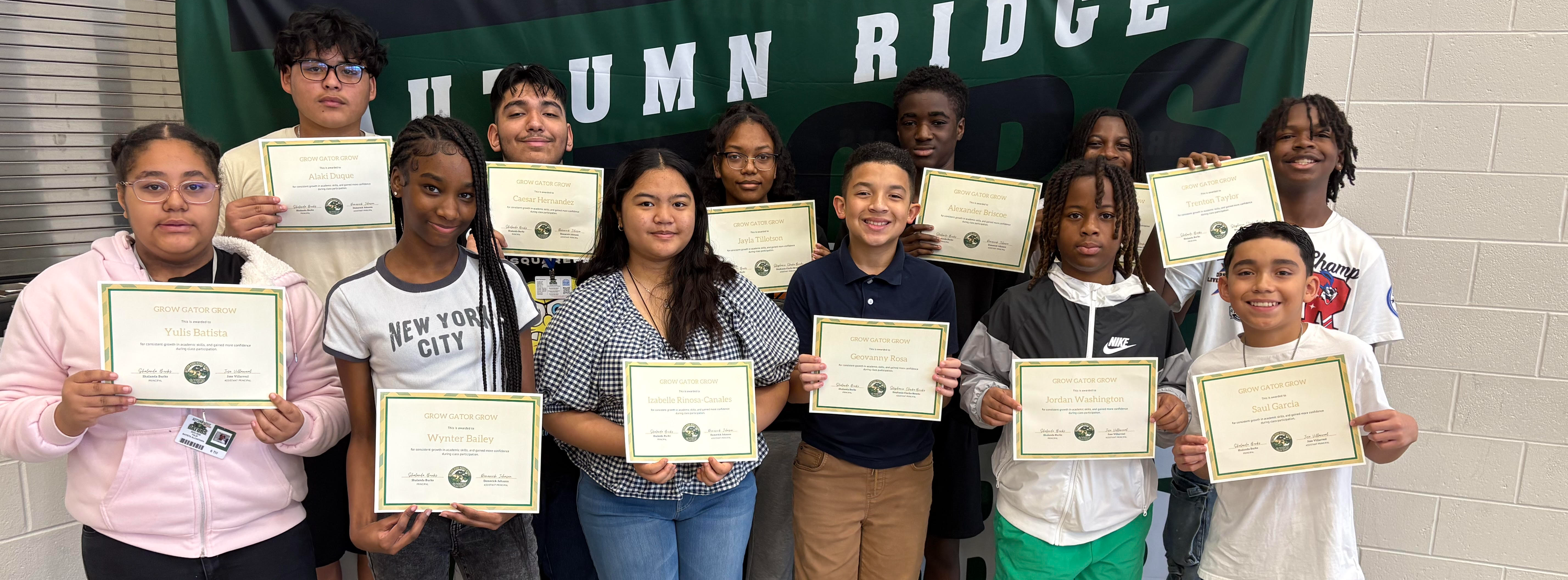 Grow Gator Grow ceremony 1