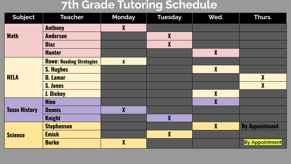 Tutoring Schedule pg2