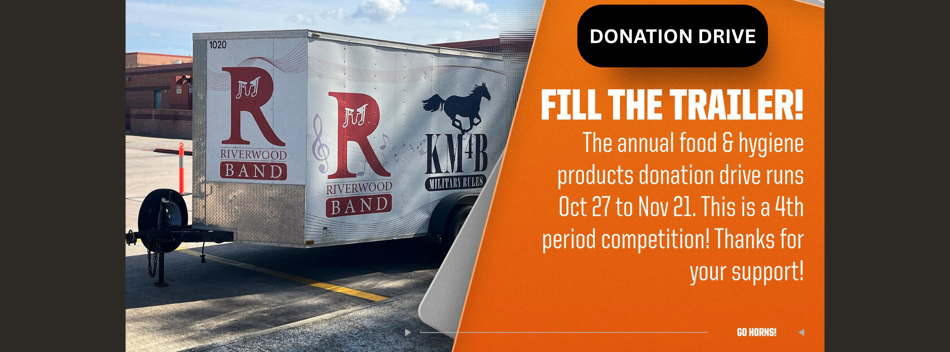 DONATION DRIVE