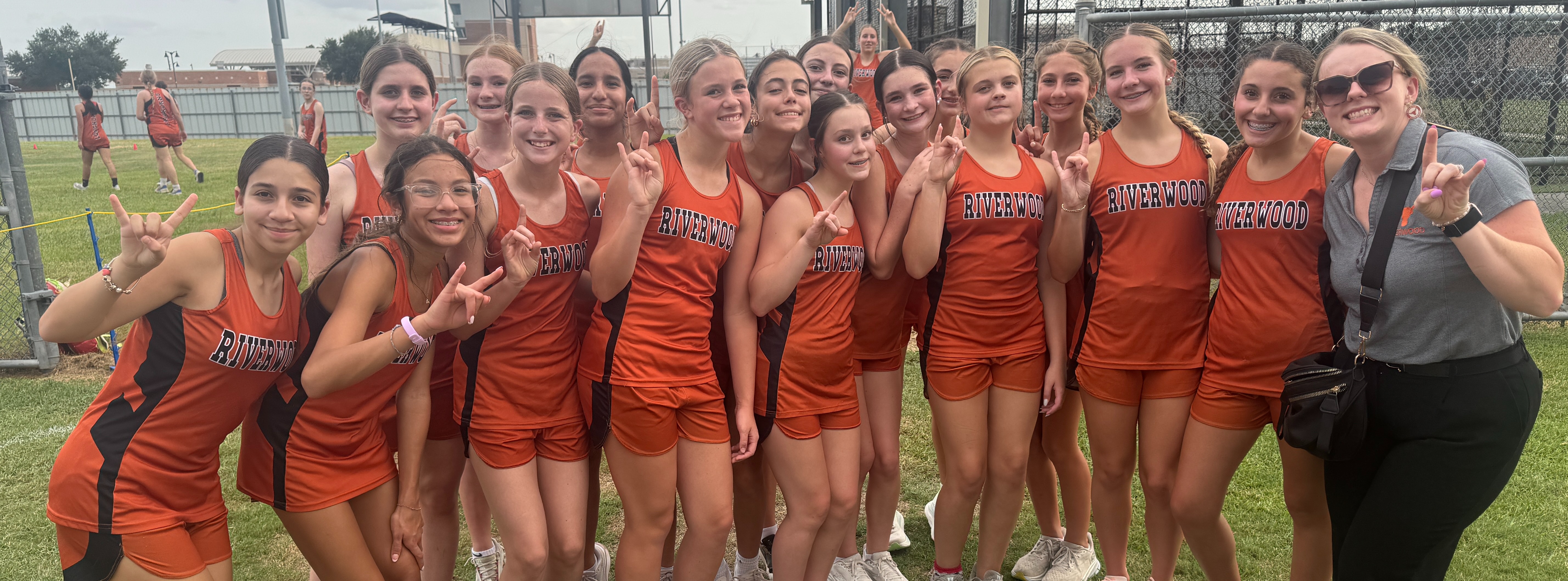 rms girls cross country with ms. boston