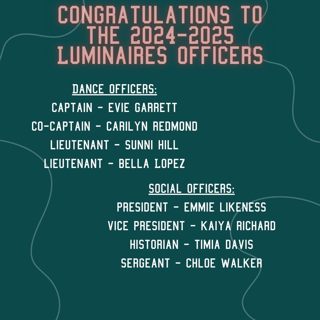 Luminaires Dance/Social Officers