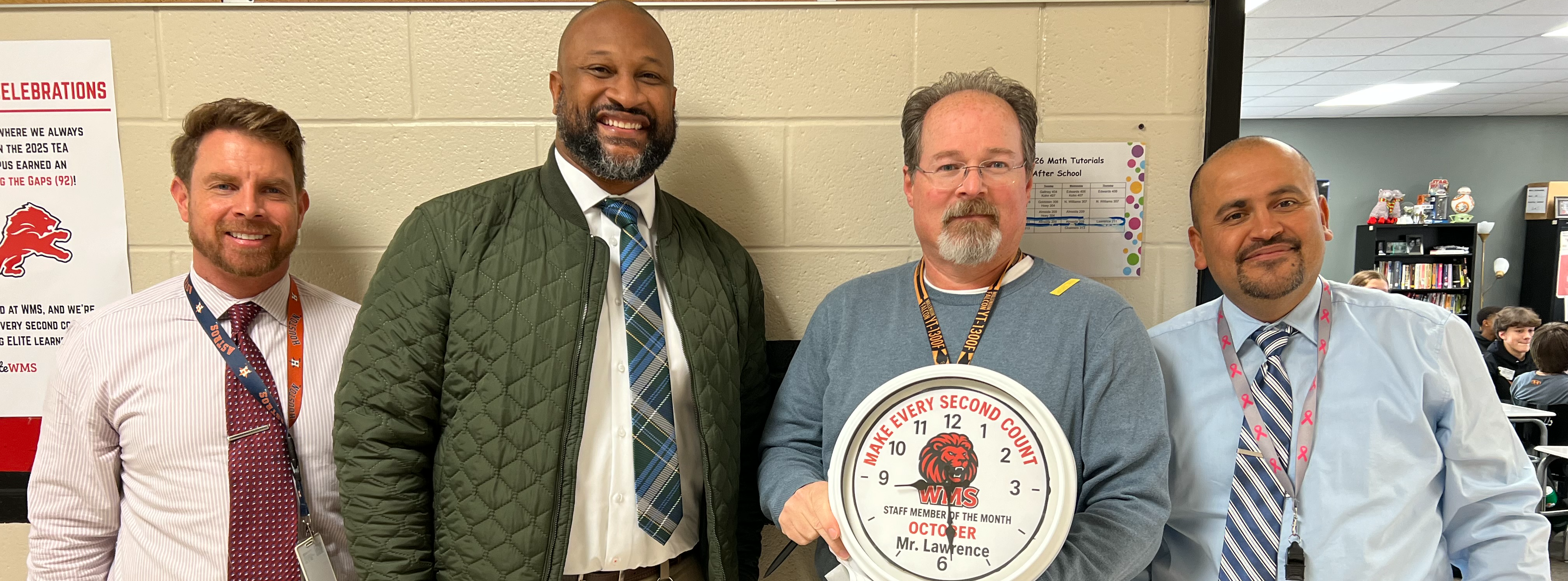 WMS Teacher of the Month