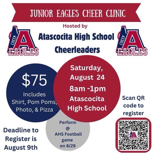 Jr. Eagle Cheer Clinic Flyer