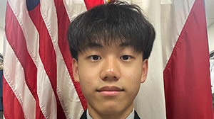 Local Excellence Award Winner, HHS ROTC Cadet Justin Lam