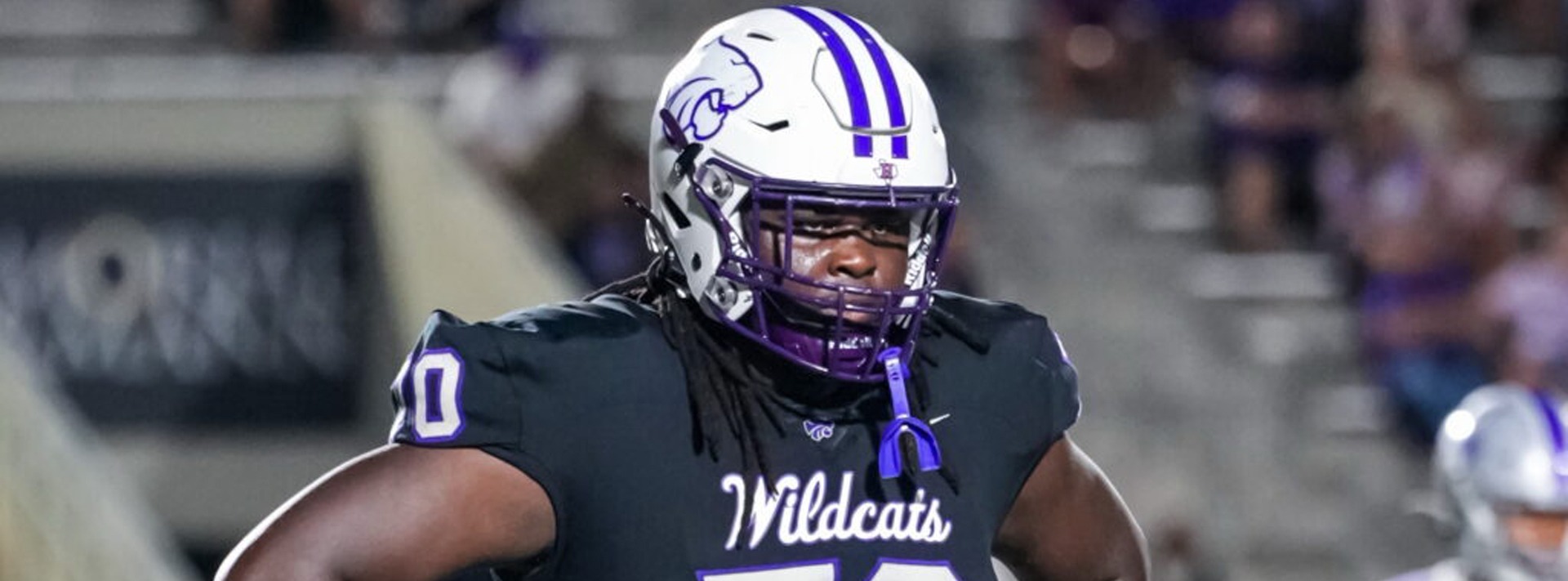 Humble junior offensive lineman Aaron Clark (70) is seen earlier this season