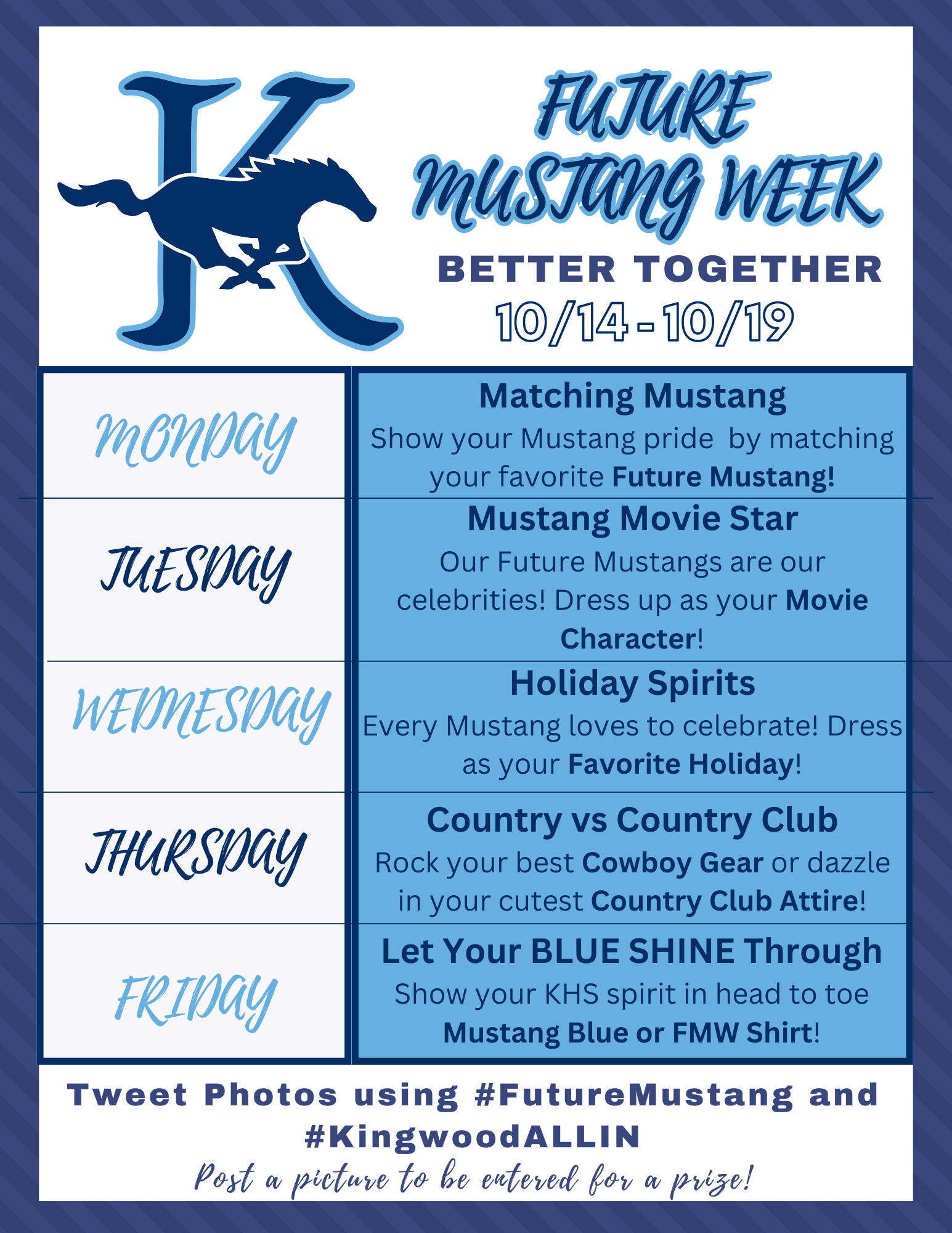 FMW Dress Up Week