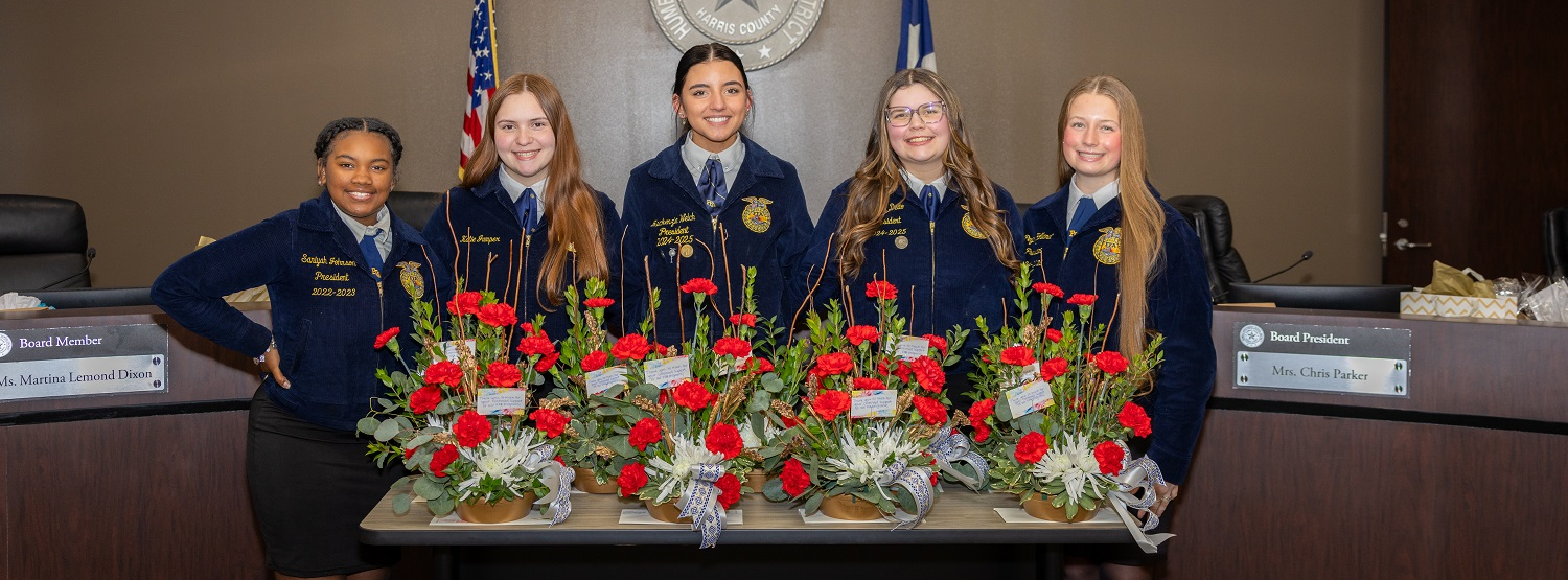 FFA Presents at Jan 2025 School Board Meeting