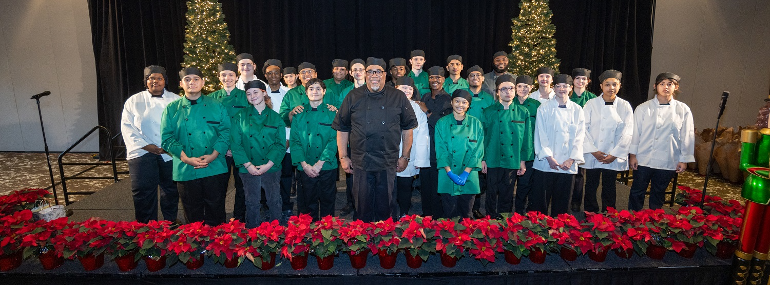 KPHS Culinary at City of Humble Christmas Luncheon