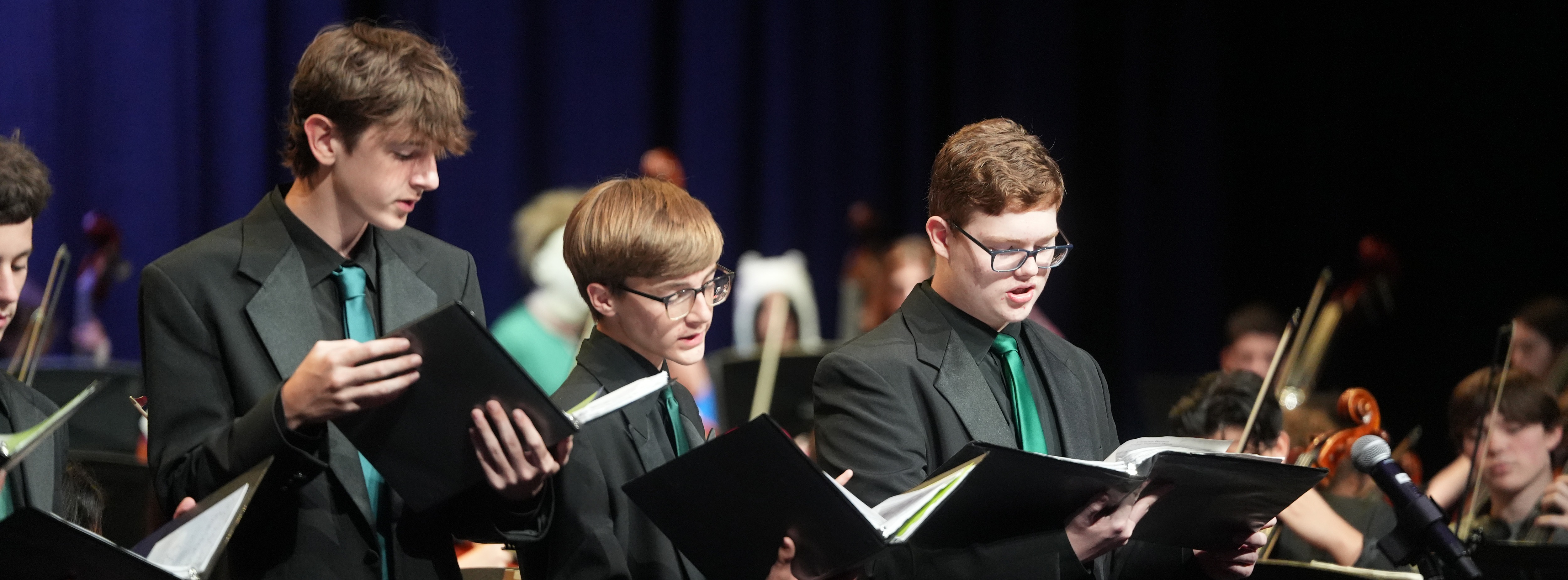 choir and orchestra