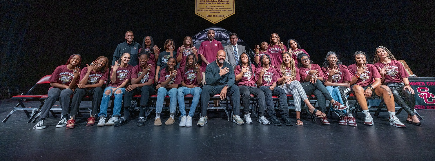 Ring Ceremony Girls Basketball State Champions
