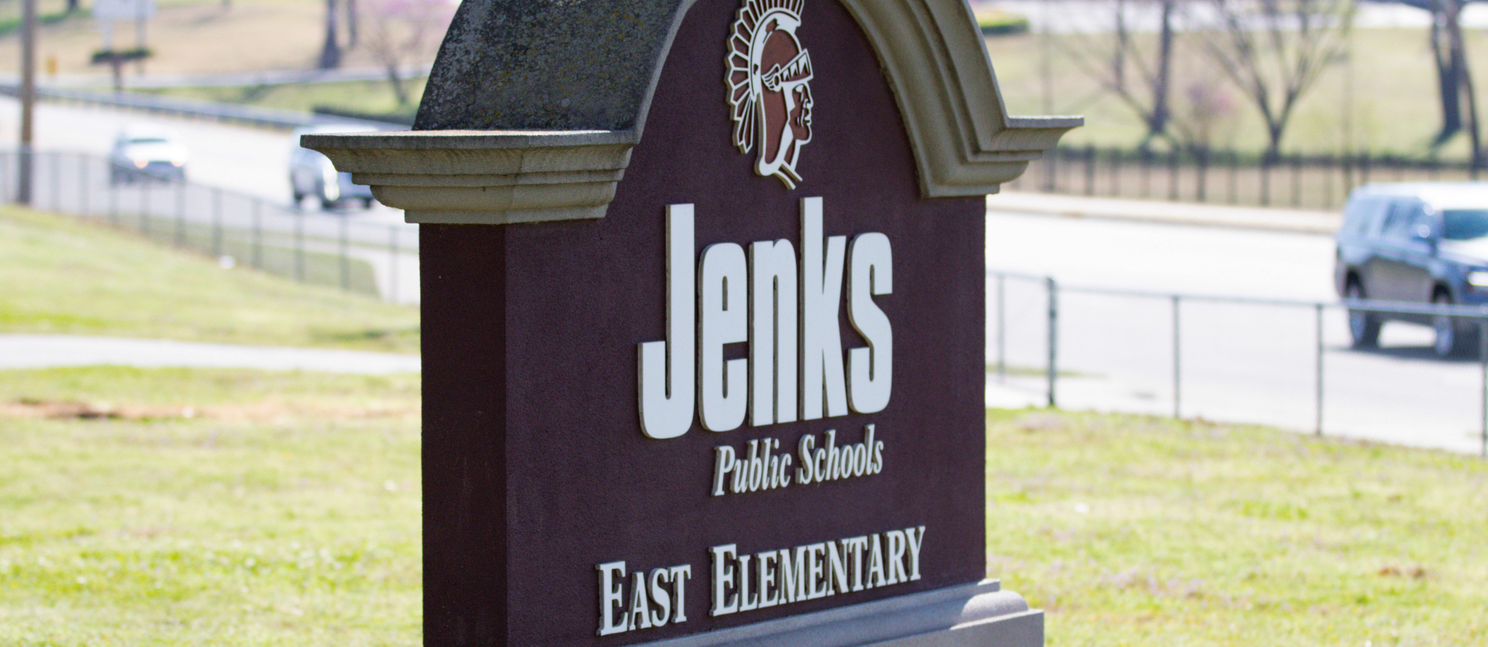 Jenks Public Schools East Elementary sign