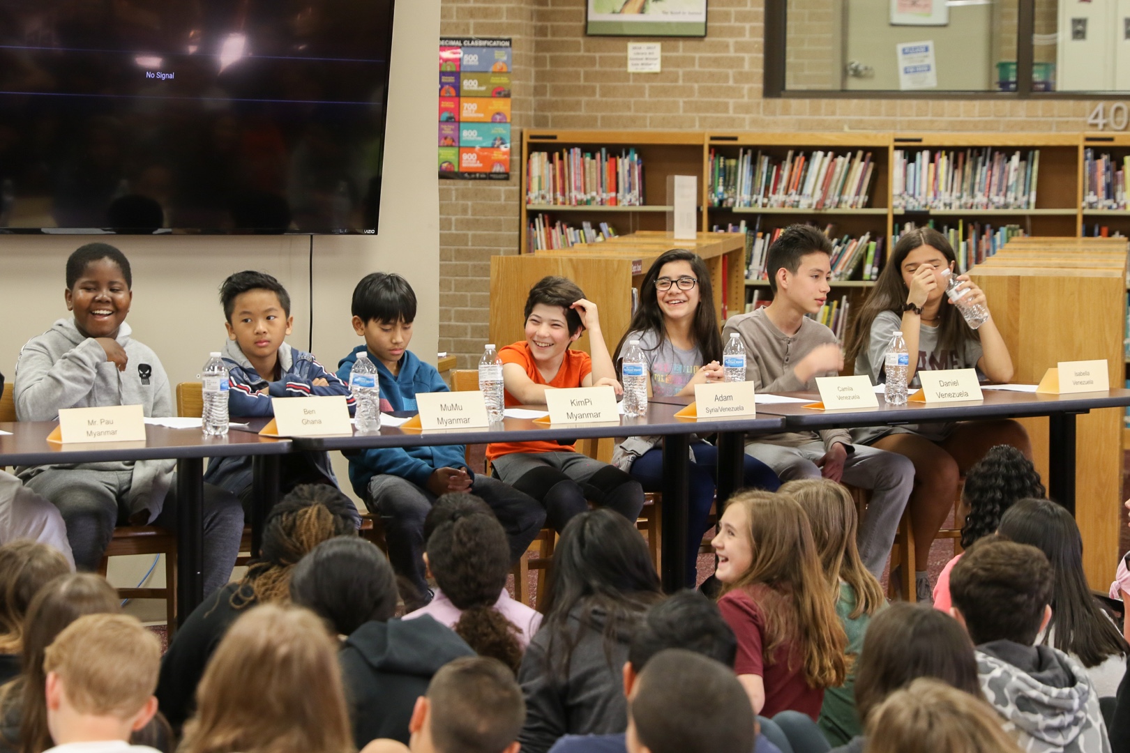 kids on a panel