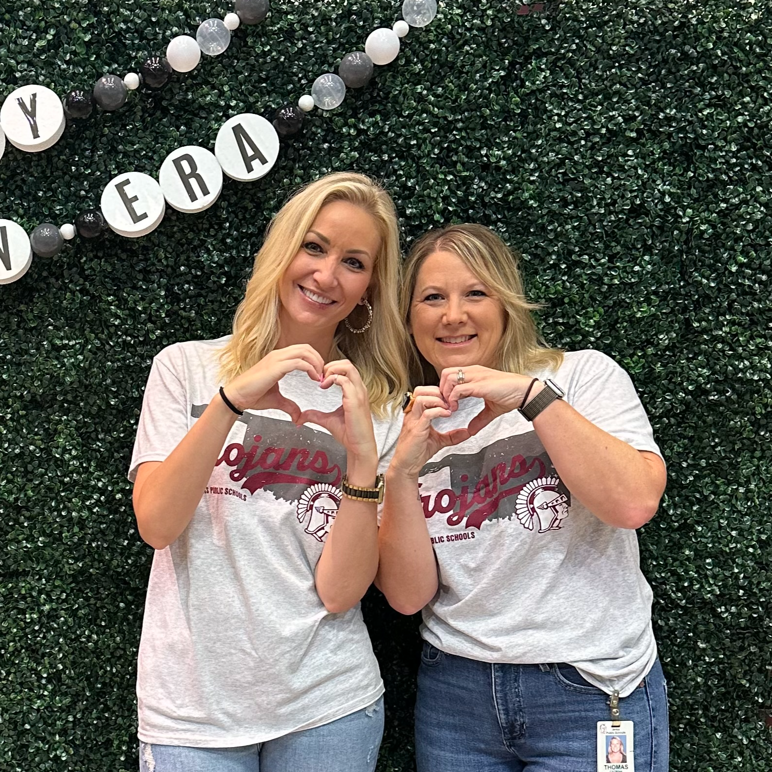 Jacki Taylor - Assistant Principal (left) Catrina Thomas - Site Principal (right)