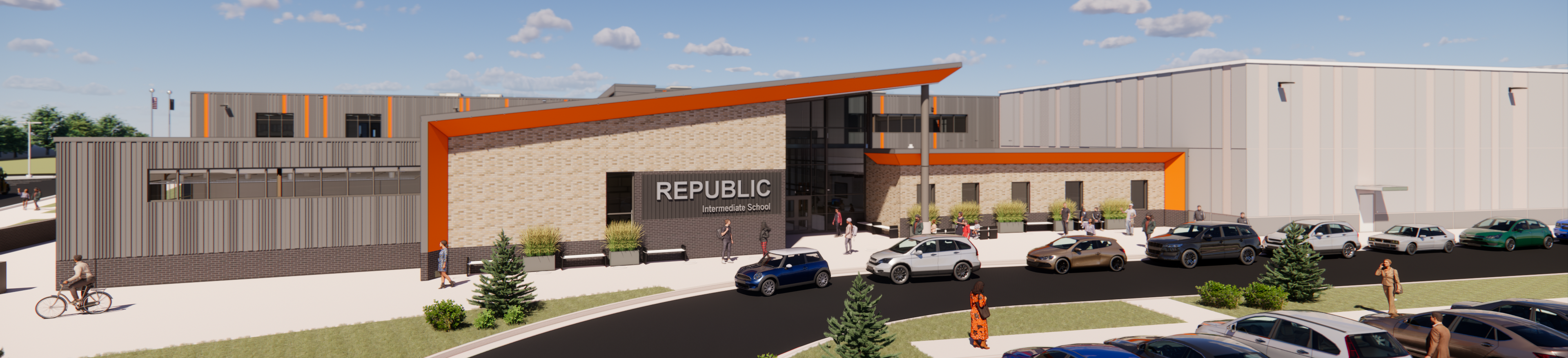 Rendering of Republic Intermediate School