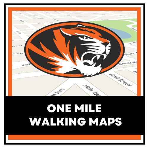 One Mile Walking Map