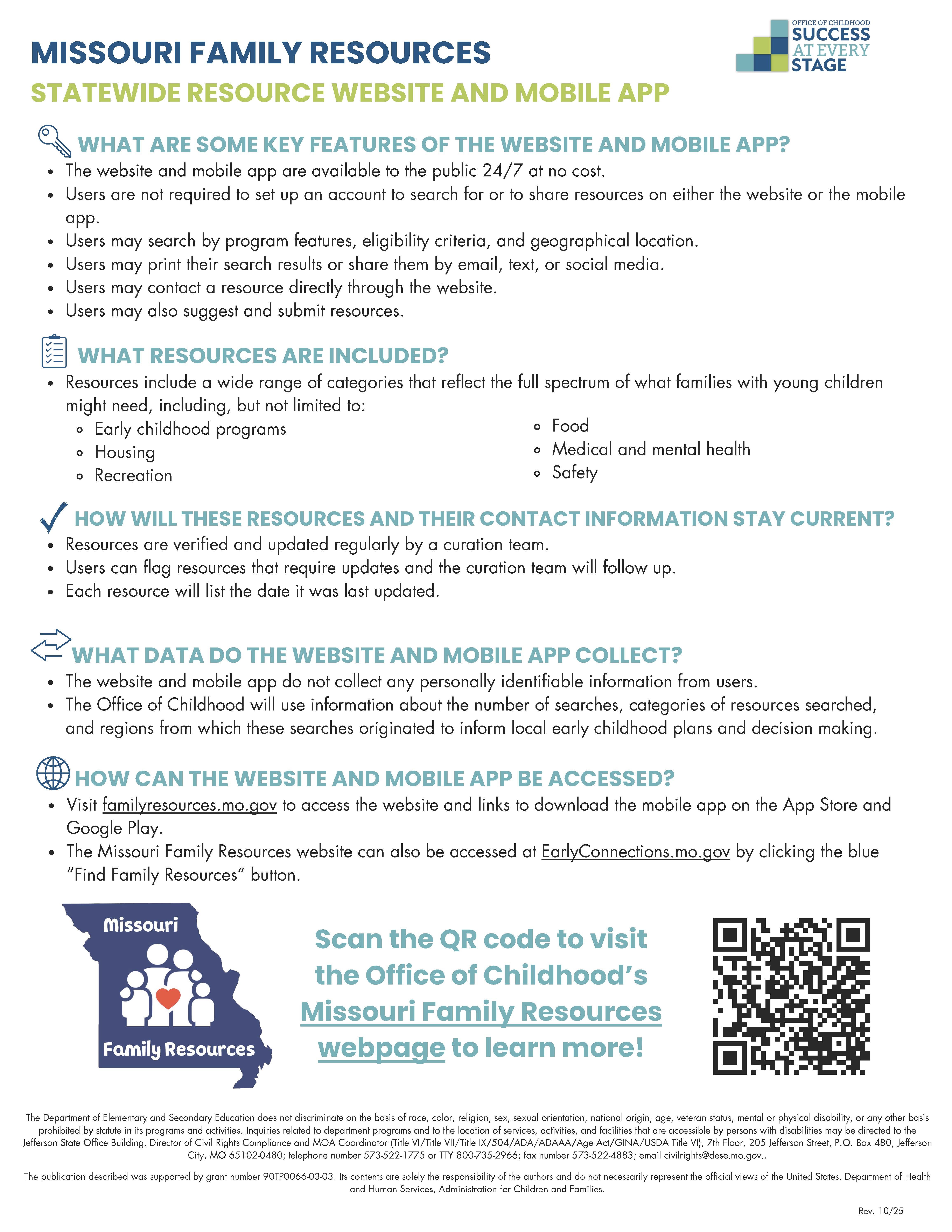 MO Family Resources