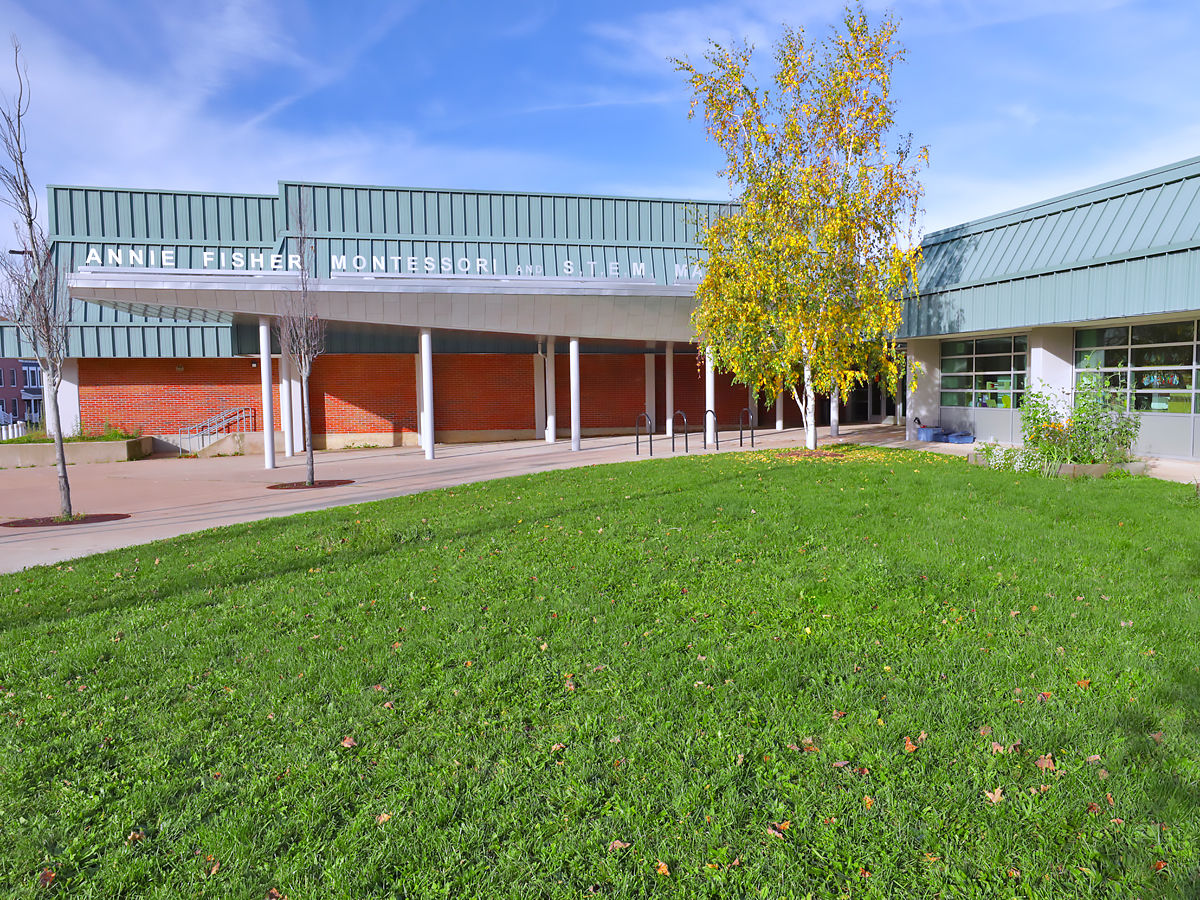 exterior of AF Stem building