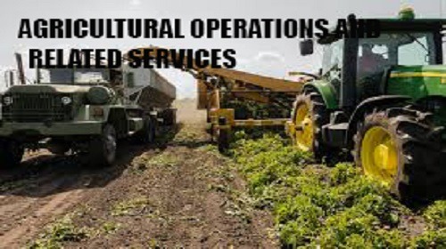 AG OPERATIONS/RELATED SCIENCES
