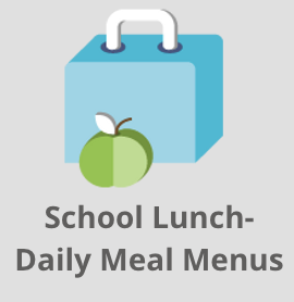 school lunch daily meal menu