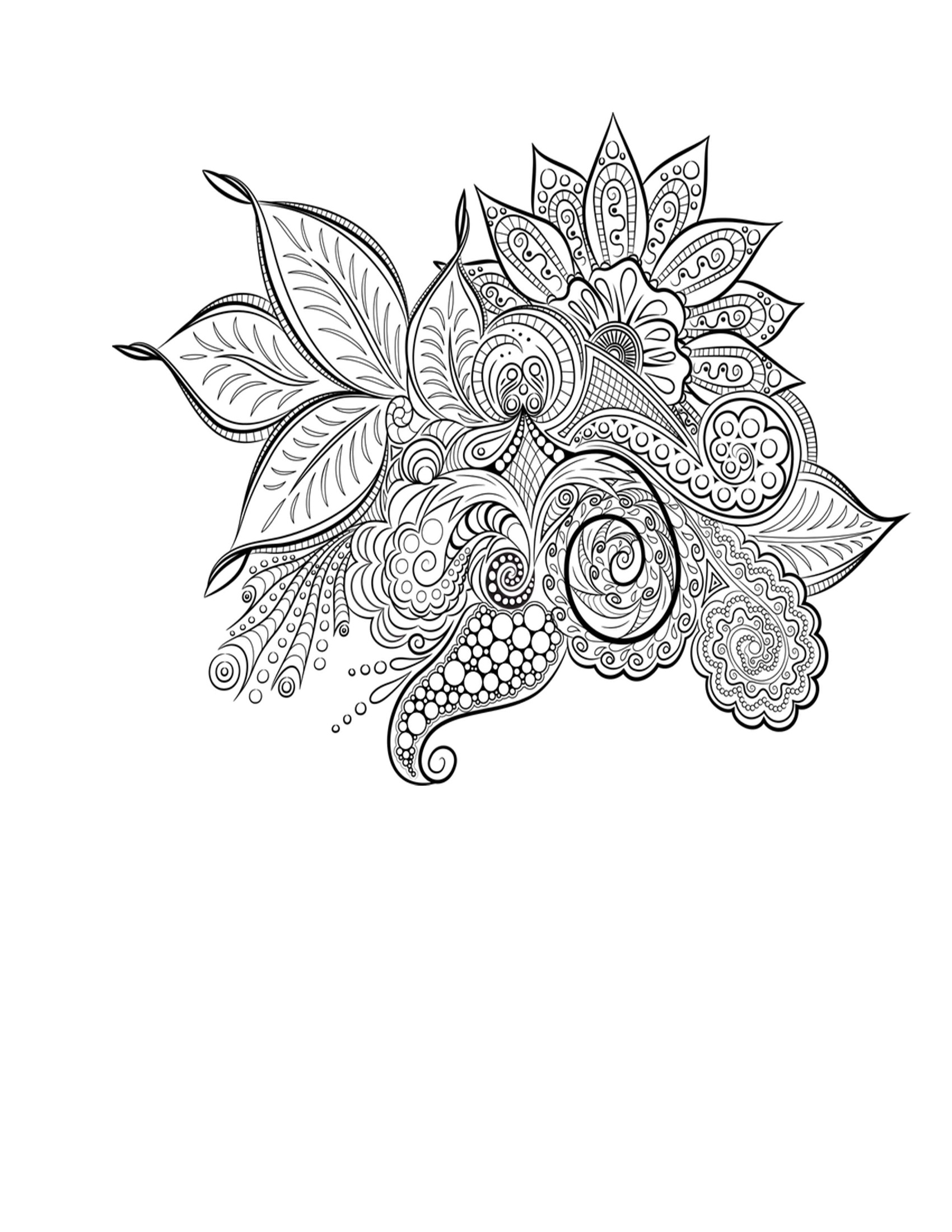 Mandala Coloring Page