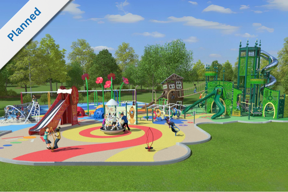 GTE - Wizard of Oz Playground rendering