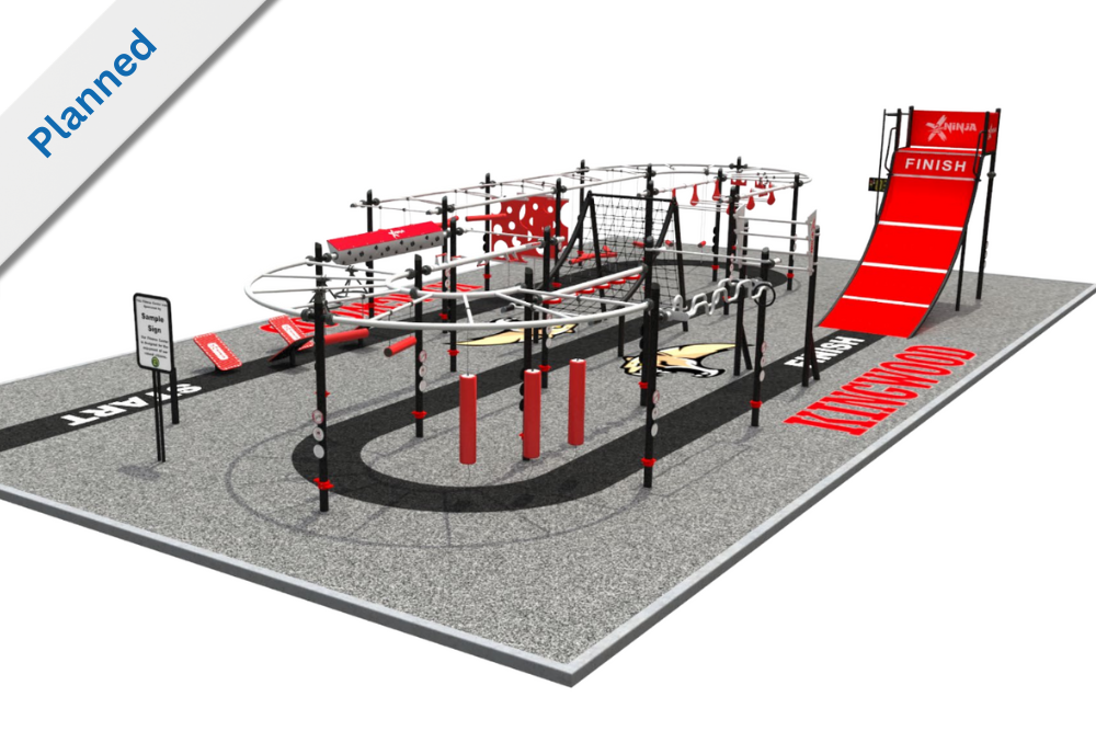 KMS Fitness Course rendering