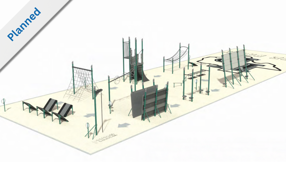 KPHS Fitness Course rendering