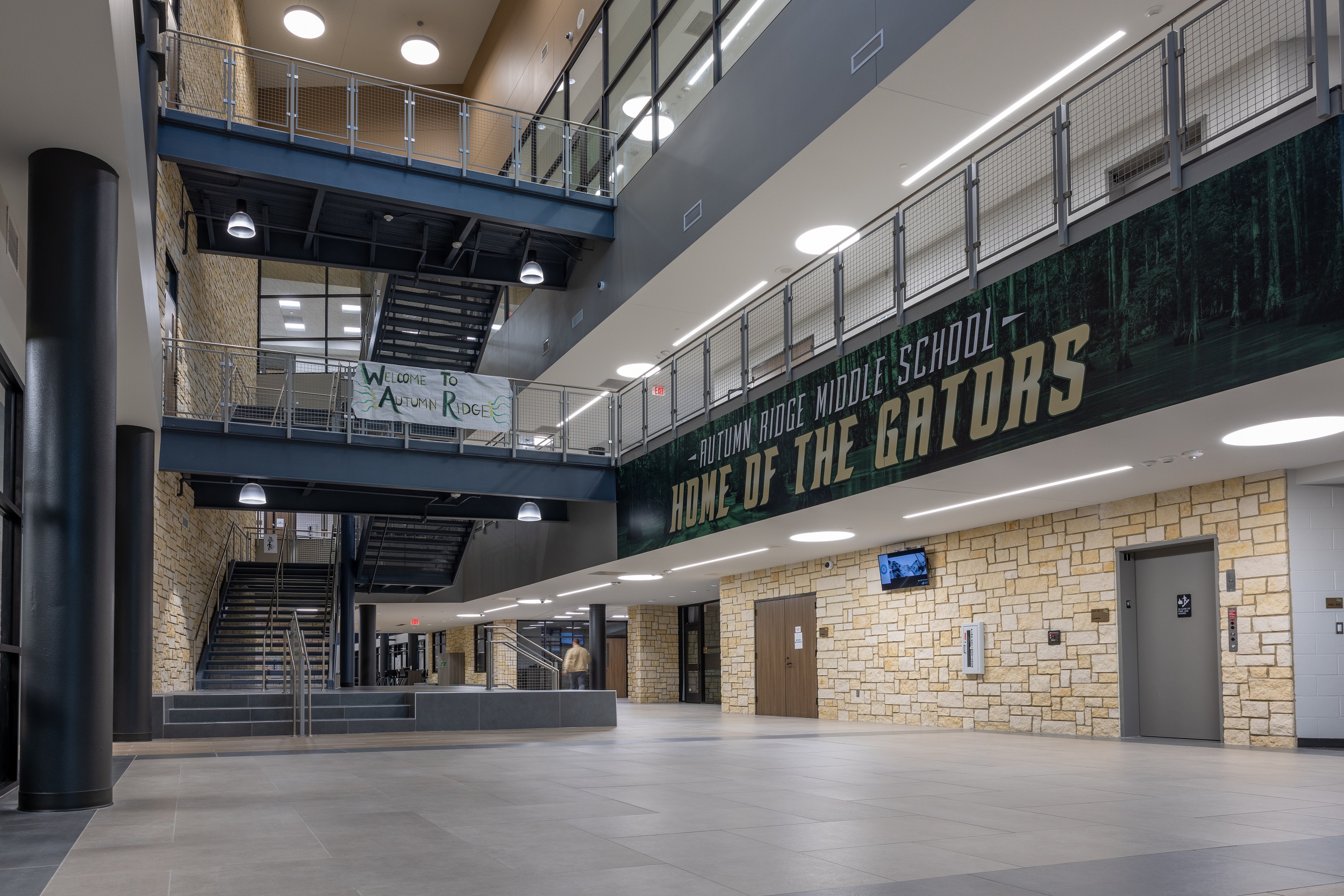 ARMS front entrance stairs