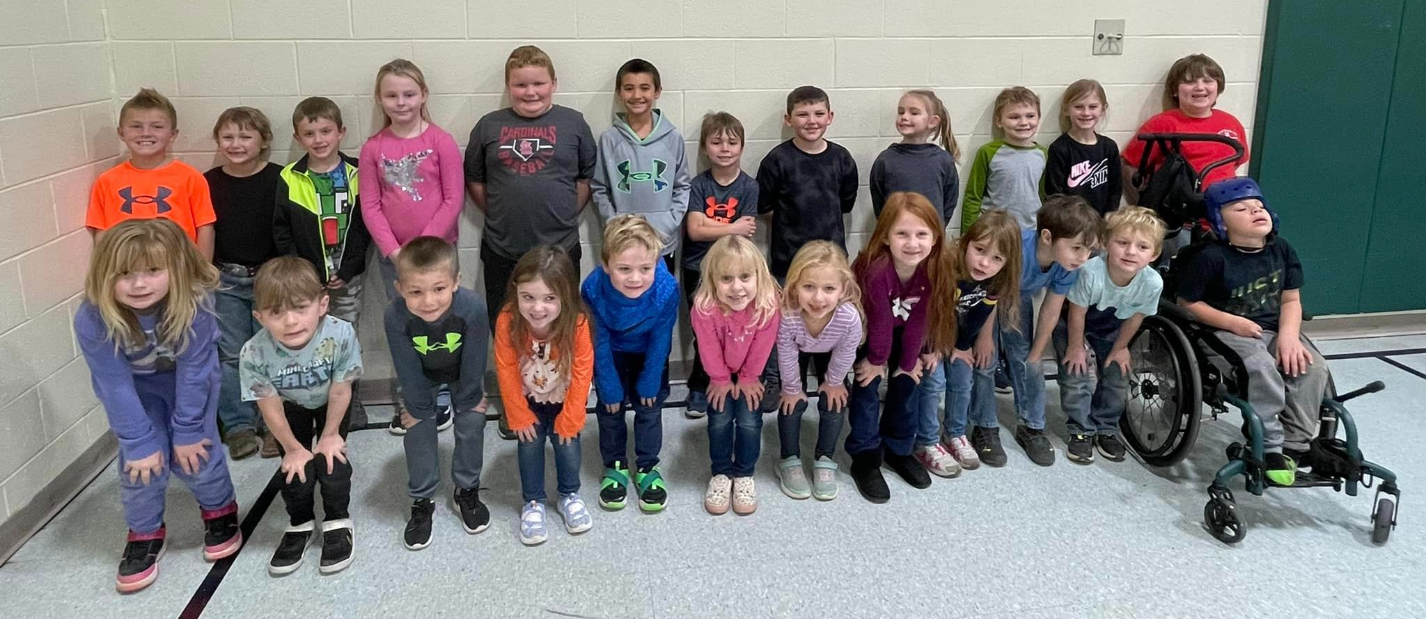 Elementary Students who showed RESPECT during November.