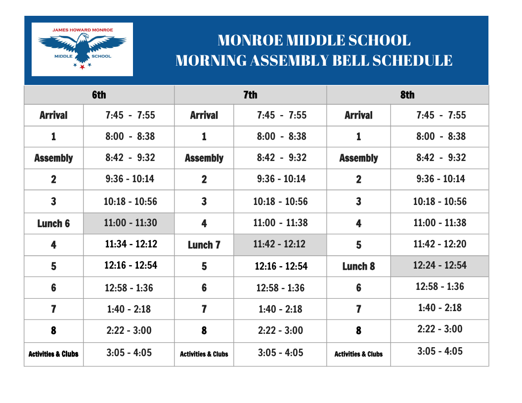 MORNING-SCHEDULE