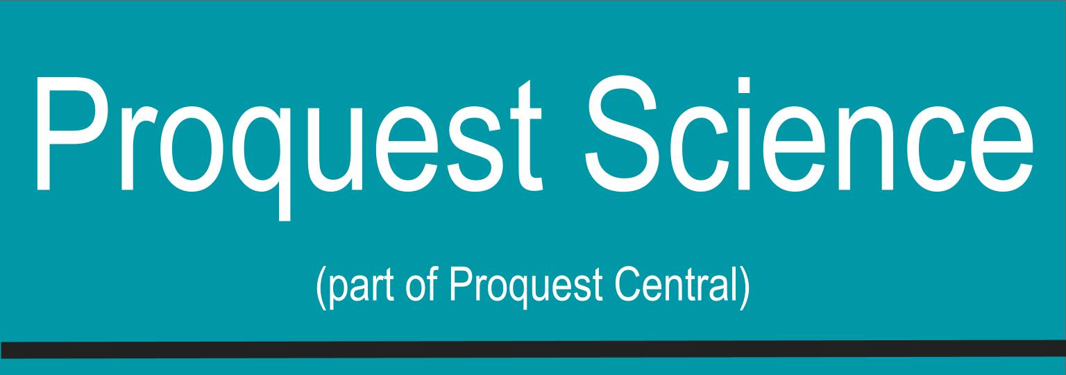 Proquest Science