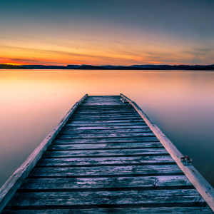 Dock on the water