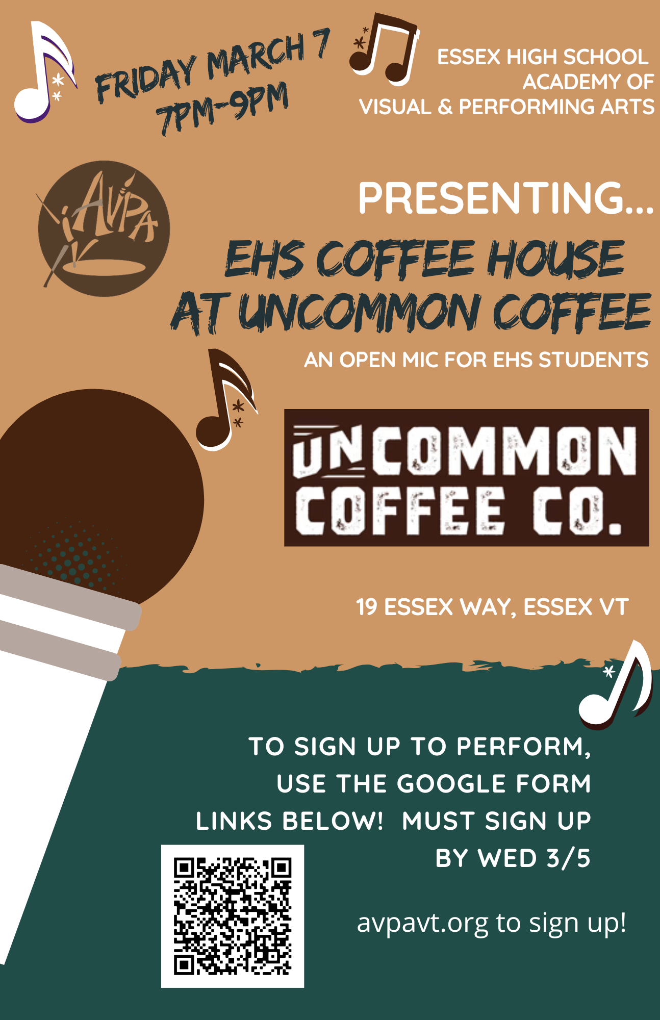 Uncommon Coffee House on March 7