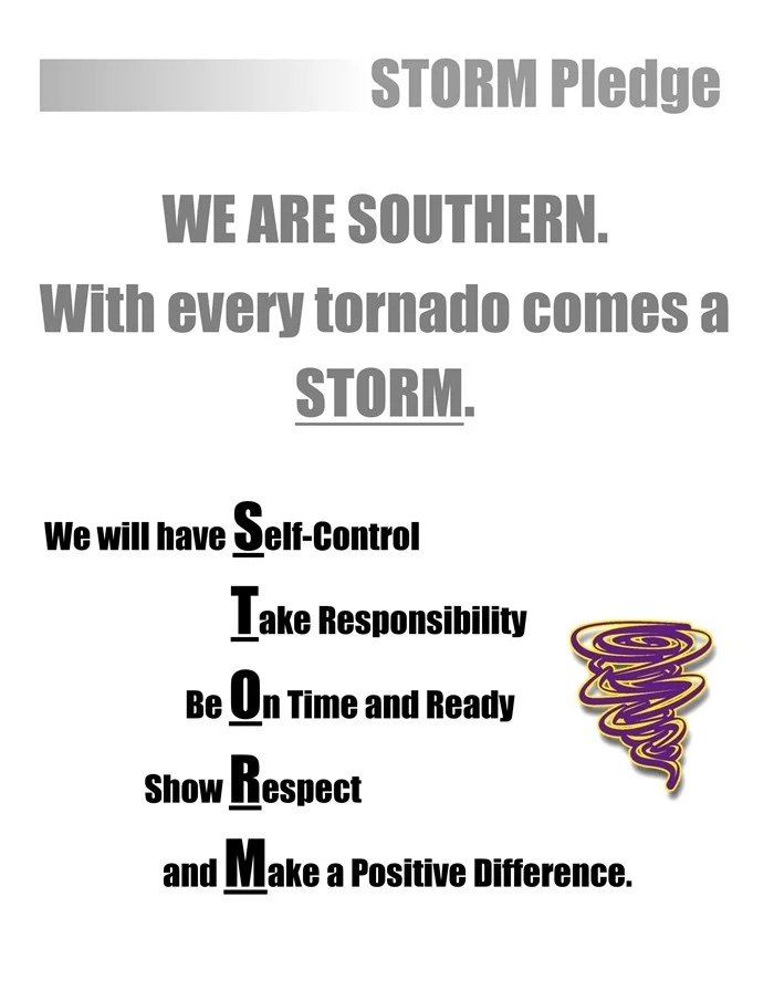 STORM pledge info